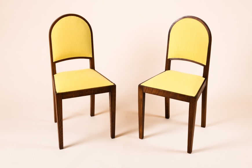 photo of chairs in an empty room