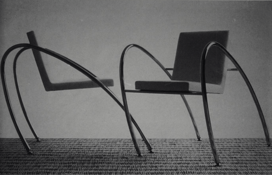 Agence Nemo, Moreno Marini Armchairs, in the book Nemo, by Alain Domingo and Fran&ccedil;ois Scali, Editorial Gustavo Gili, S.A., 1992.