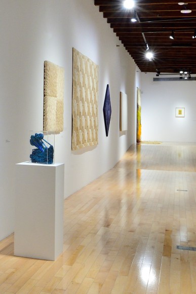 Installation view of&nbsp;Sheila Hicks, Free Threads, November 4, 2017 - April 8, 2018, &nbsp;