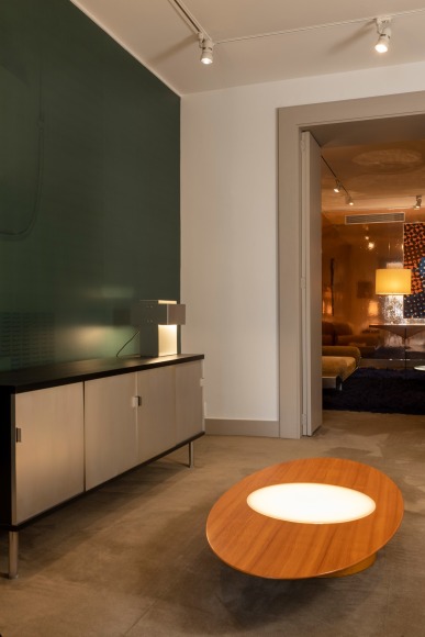 photograph of a room with various items