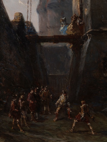 artwork by Eugene Isabey