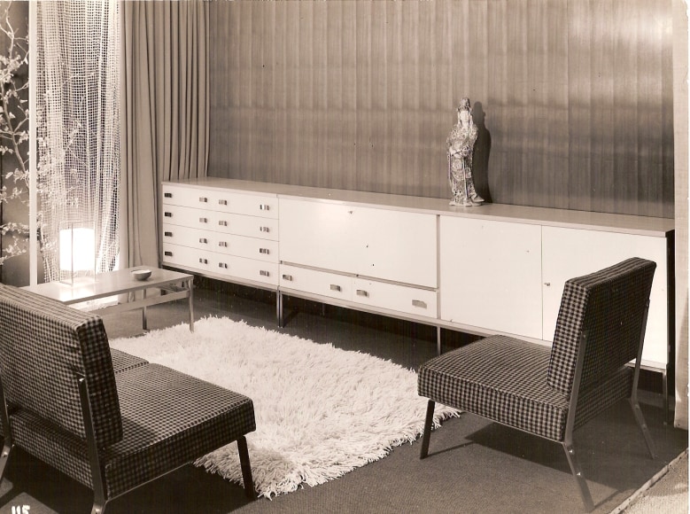 Antoine Philippon and Jacqueline Lecoq installation, 1956.