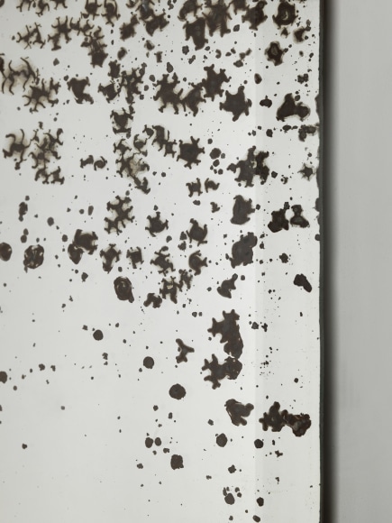 speckled mirror artwork