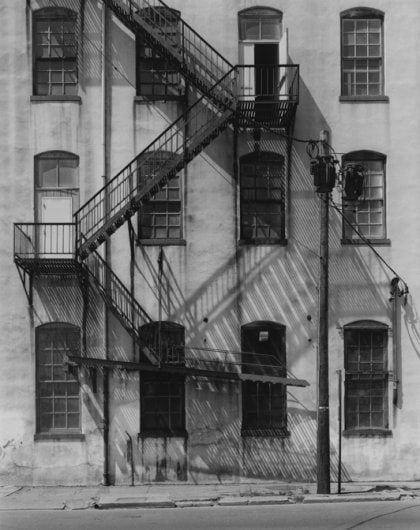 George Tice Factory Facade, Spruce Street, Paterson, New Jersey, 2003