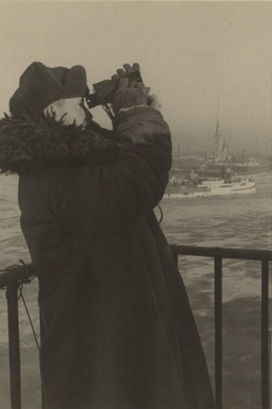 Observation scout at his post