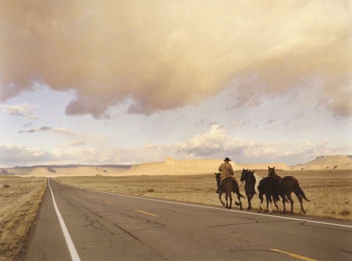 Shiprock, New Mexico, 2006, C-type archival hand print