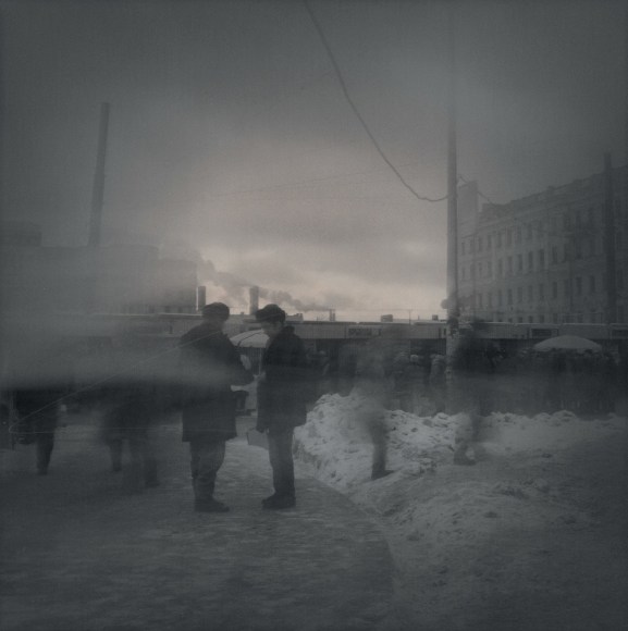 Evening Smog (asking for a cigarette), St. Petersburg, 1995