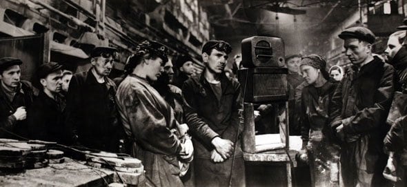 &quot;Announcement of Stalin&#039;s Death,&quot; 1953