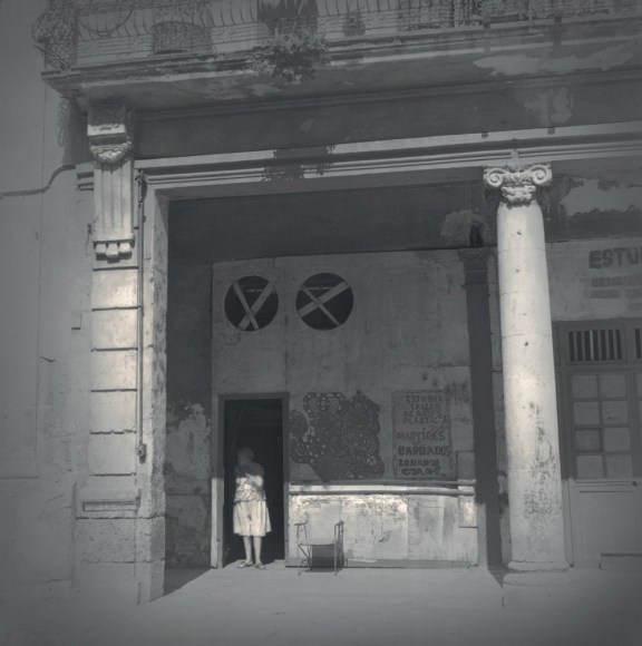 Woman in Doorway, Havana, 2003