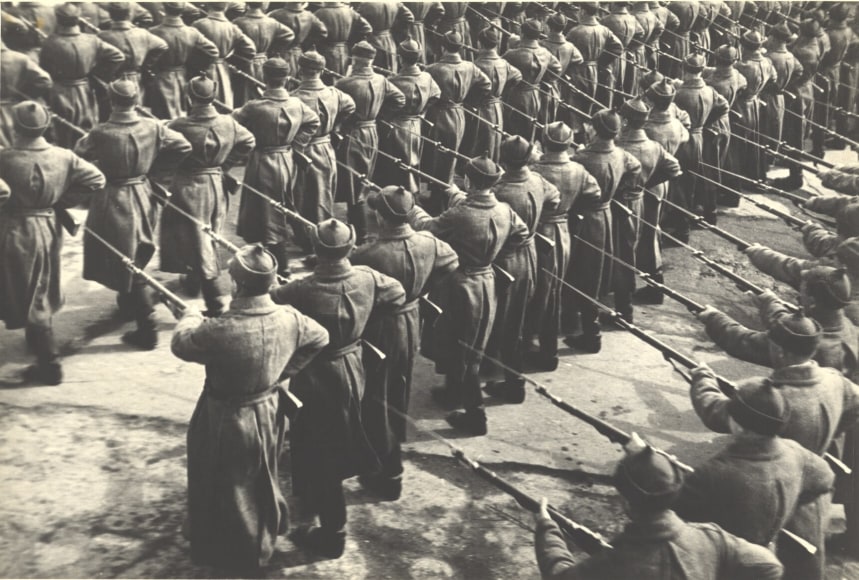 Georgy Zelma, &quot;Red Army Parade,&quot; 1932