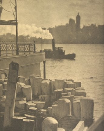 Alfred Stieglitz City Across the River, 1910