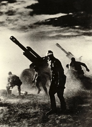 Stay Till Death, 1944, Gelatin silver print