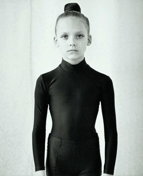 Gymnast girl, Moscow, Russia, 2002