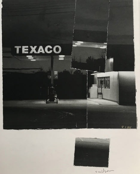 Untitled love letter (Texaco), 05/01/04, Collage