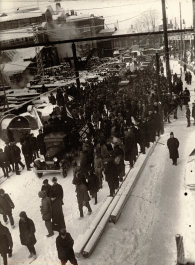 The First Cars from Gorky Plant, Nizhny Novgorod, 1930