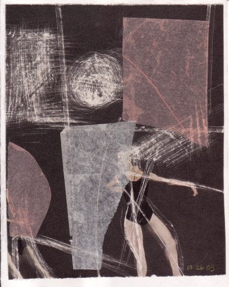 Untitled, 10 26 03, Collage