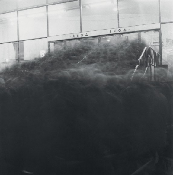 Alexey Titarenko (b. 1962, St. Petersburg), Entrance, Vasileostrovskaya Metro Station (Heads), St. Petersburg, 1991