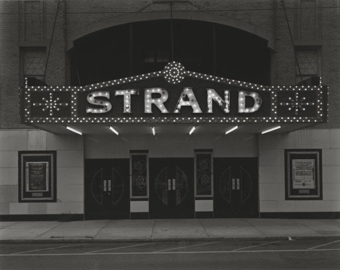 George Tice Strand Theater, Keyport, New Jersey