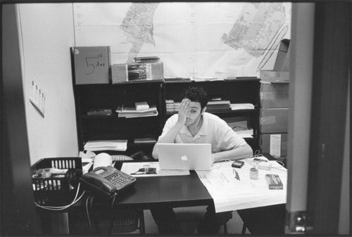 Campaign strategist, Midtown, September 28, 2010, Gelatin silver print