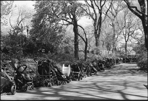 Thirtieth Annual Spring Fair, Hippo Playground, Riverside Park, May 5, 2013, Gelatin silver print