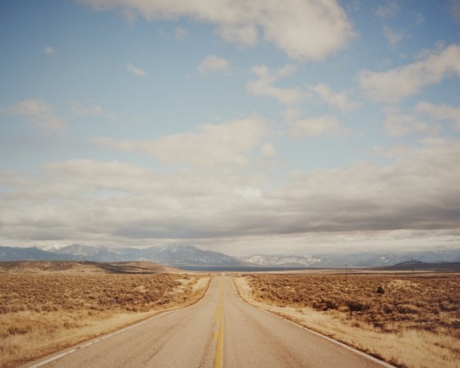 The Highway, Rio Arriba, New Mexico, 2015, C-Type Archival Hand Print