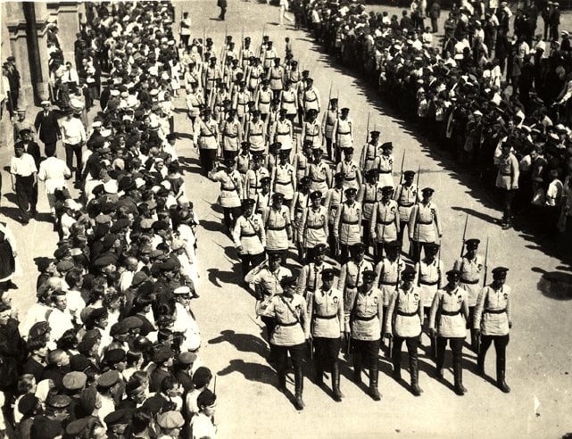 Parade in Nizhny Novgorod (Cavalry), 1924