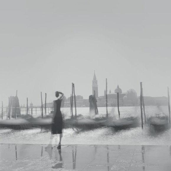 Alexey Titarenko (b. 1962, St. Petersburg), Gondolas, Venice, 2001