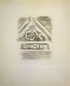 Joe Brainard Cinzano, 1972