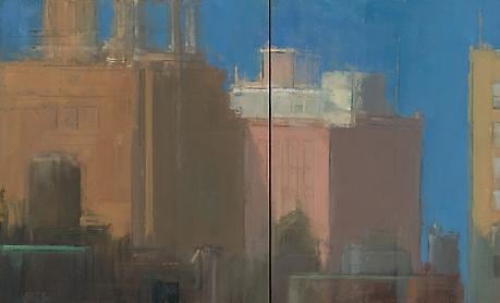 West Side Rooftops with Towers