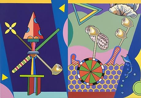 Pierrot and Harlequin