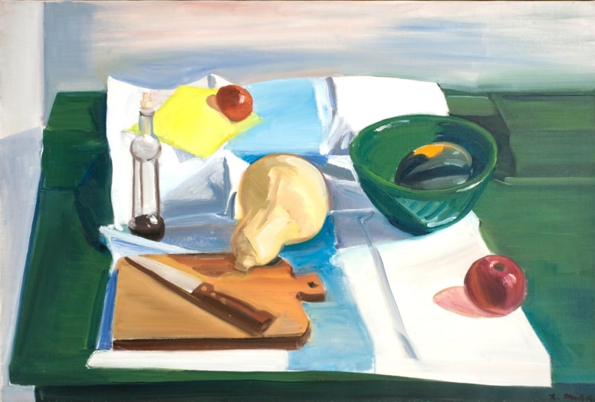 Louisa Matth&iacute;asd&oacute;ttir Still Life with Squash, 1973