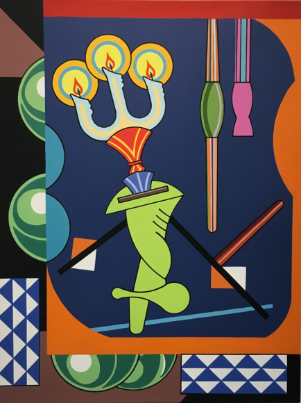 Trevor Winkfield Acrobat, 2015
