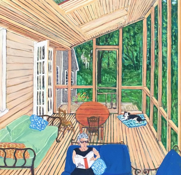 Sarah McEneaney Reading Listening, 2015