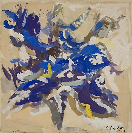 Untitled (Blue Tree)