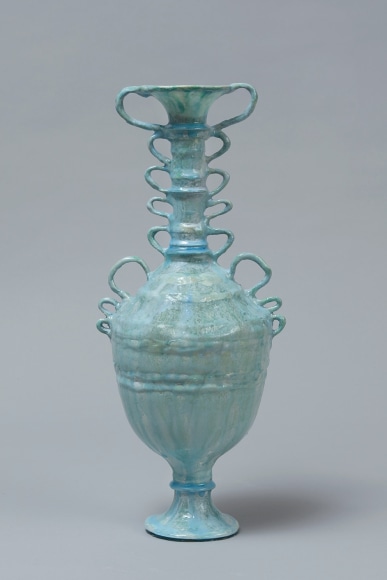 Shari Mendelson Light Blue Motts Vessel, 2020