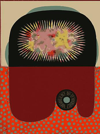 Do-It-Yourself 2010 colored pencil and acrylic on book cover