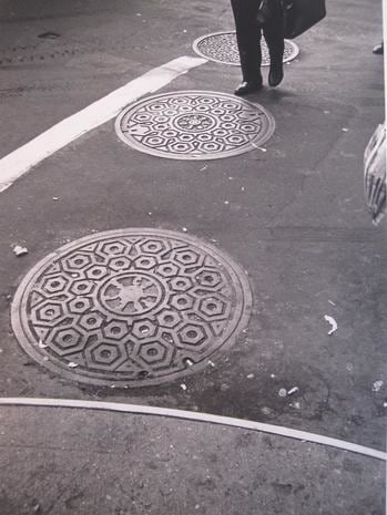 Curb 1970 gelatin-silver print