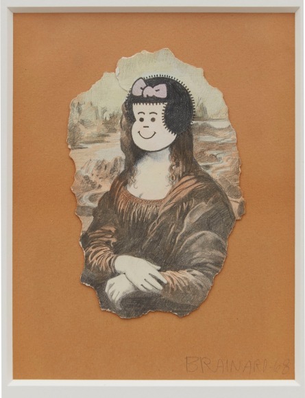 Joe Brainard, Nancy as Mona Lisa, 1968