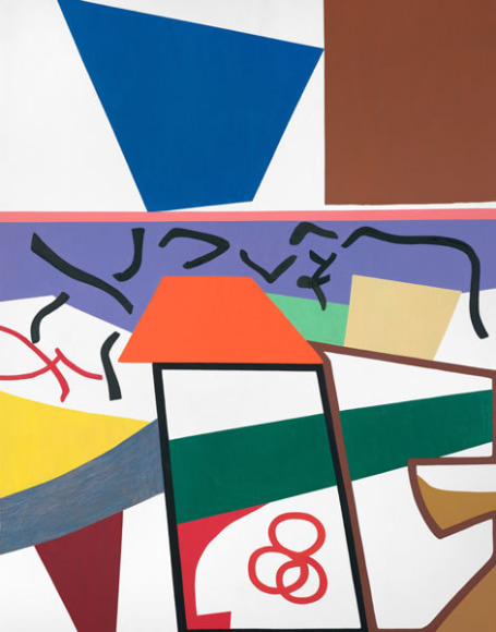 Shirley Jaffe Bande Dessinee en Noir et Blanc, 2009