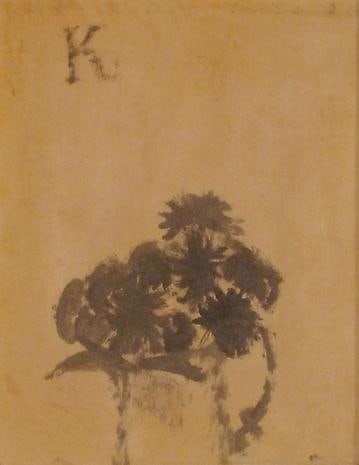 Pitcher with Chrysanthemums