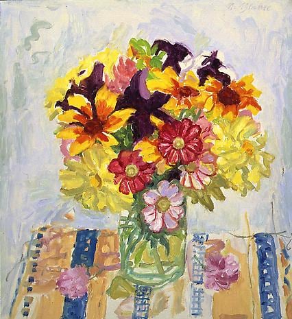 Picotee 1989 oil on canvas