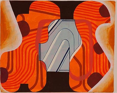 Jig 2012 oil on cast plastic