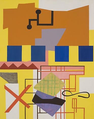 Labyrinth 2009-10 oil on canvas