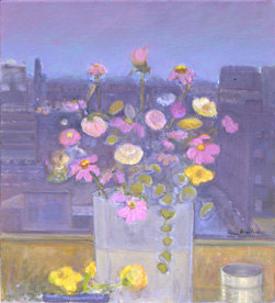 Flowers on the Ledge