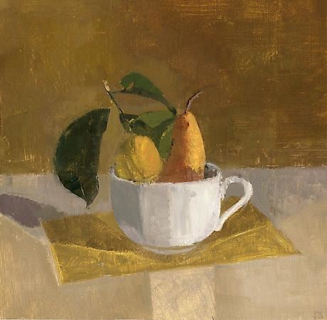 Fruit in a White Cup