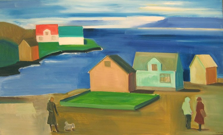 Louisa Matth&iacute;asd&oacute;ttir, Icelandic Village, 1980