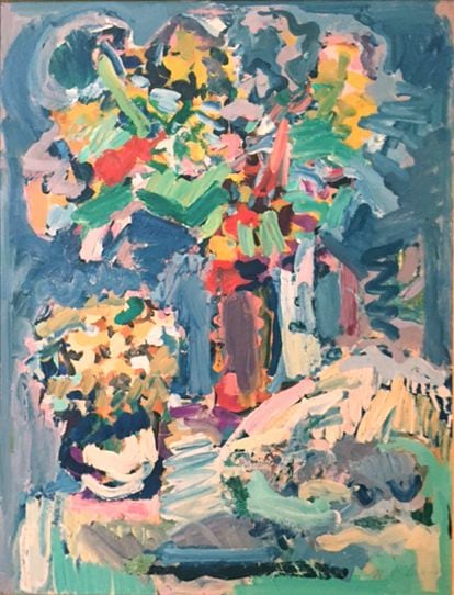 Nell Blaine Still Life with Daisies #1, 1959