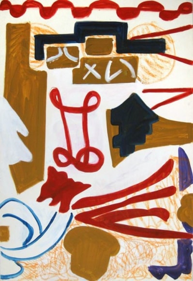 Shirley Jaffe Untitled #61, n.d.