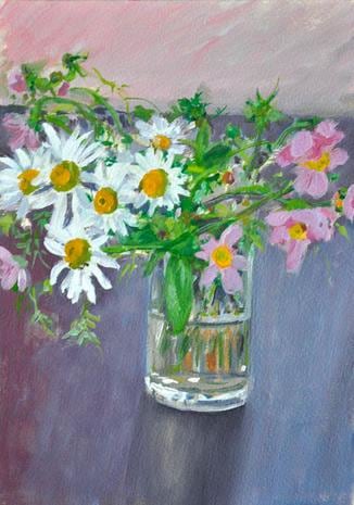 Still Life with Daisies