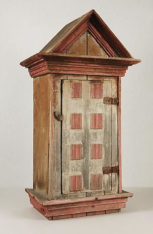 Artist Unknown Votive Cabinet